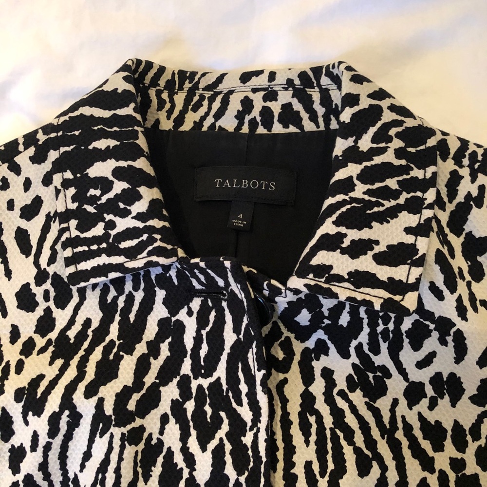 Talbots Leopard Print Jacket